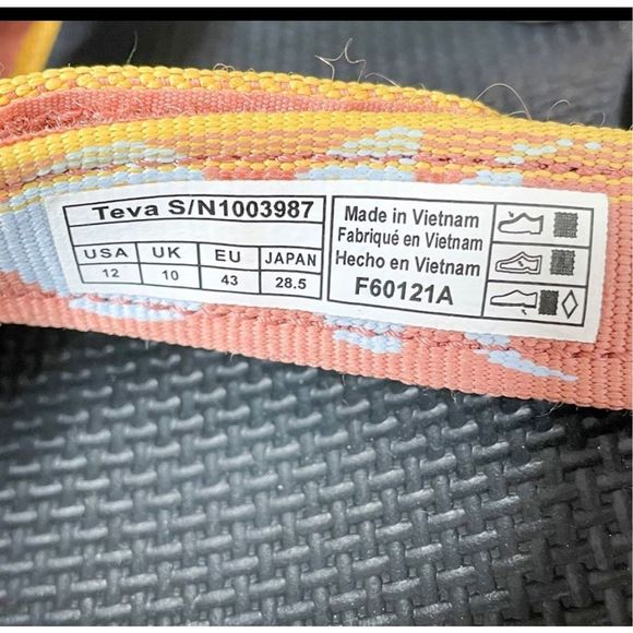 Teva Original Universal Celestial Classic Sandal New Sz 12 - Picture 7 of 8